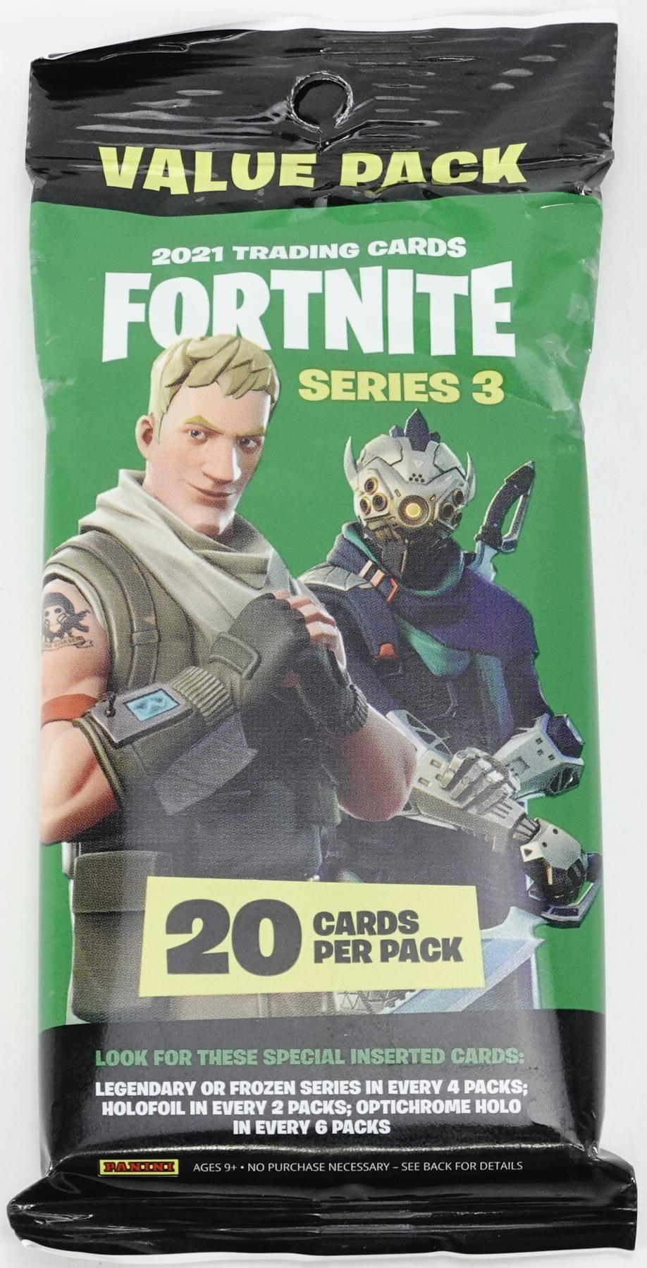 Fortnite Series 3 Trading Cards Jumbo Value Pack (Panini 2021) | DA ...