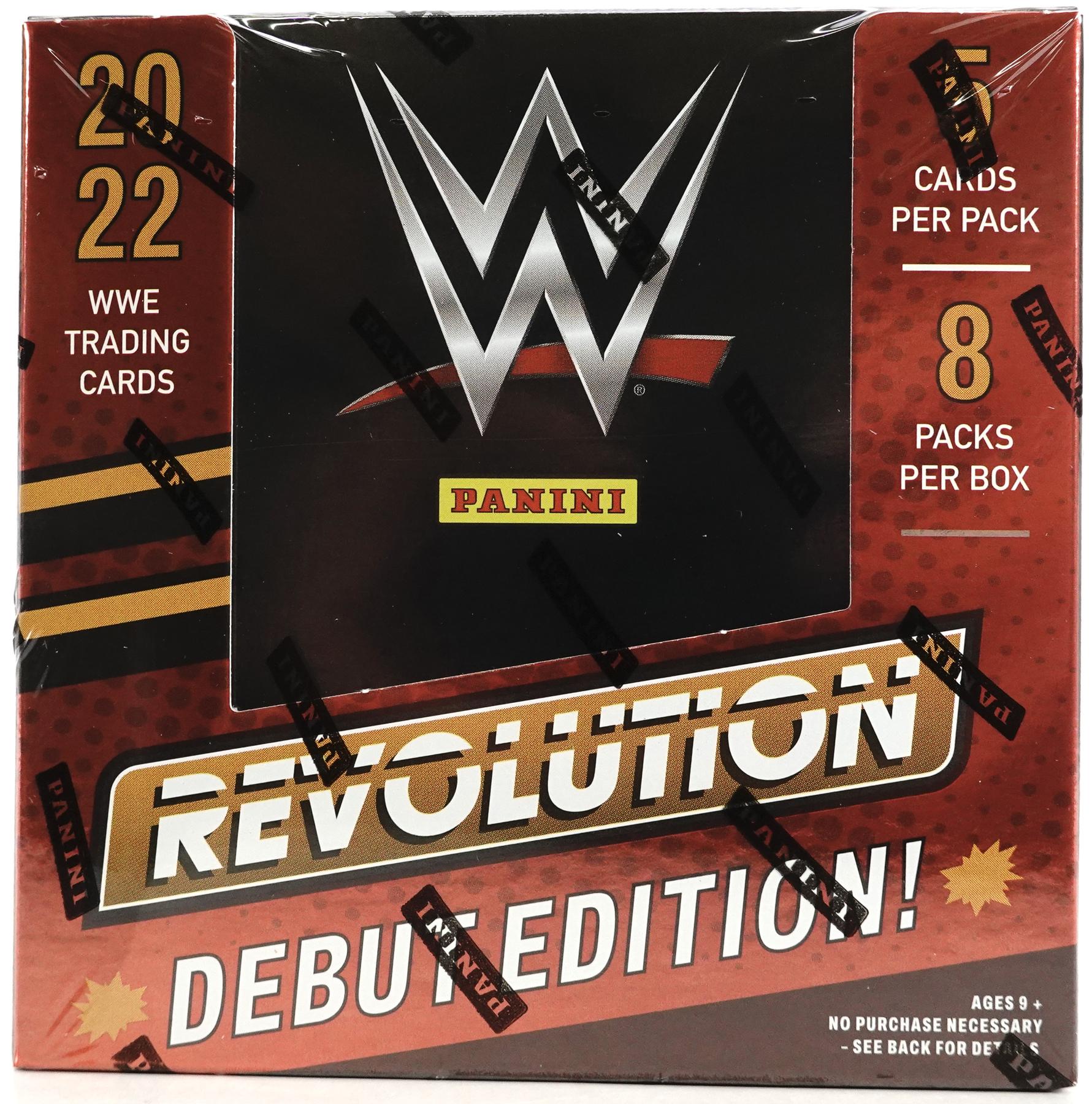 2022 Panini Revolution WWE Wrestling Hobby Box DA Card World