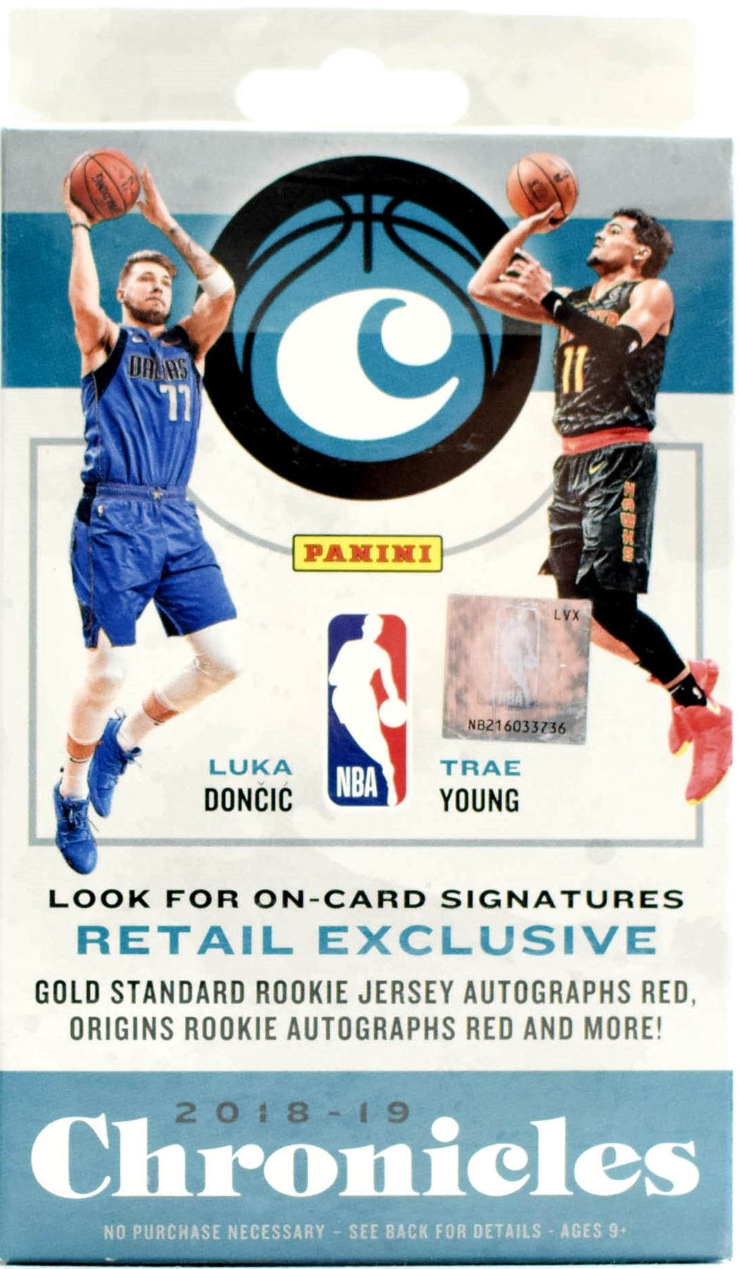 2018/19 Panini Contenders Draft Picks Basketball Factory Sealed Retail Box  with AUTOGRAPH! Look for Rookies & Auto's of Deandre Ayton, Luka Doncic,  Trae Young, Marvin Bagley & Many More! WOWZZER! at 's