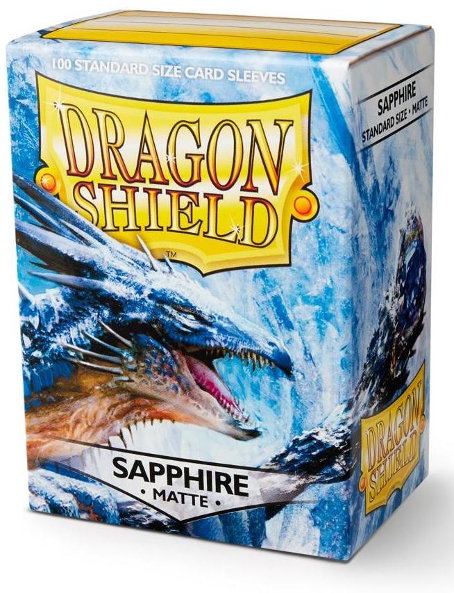 Dragon Shield Card Sleeves Matte Sapphire (100) DA Card World