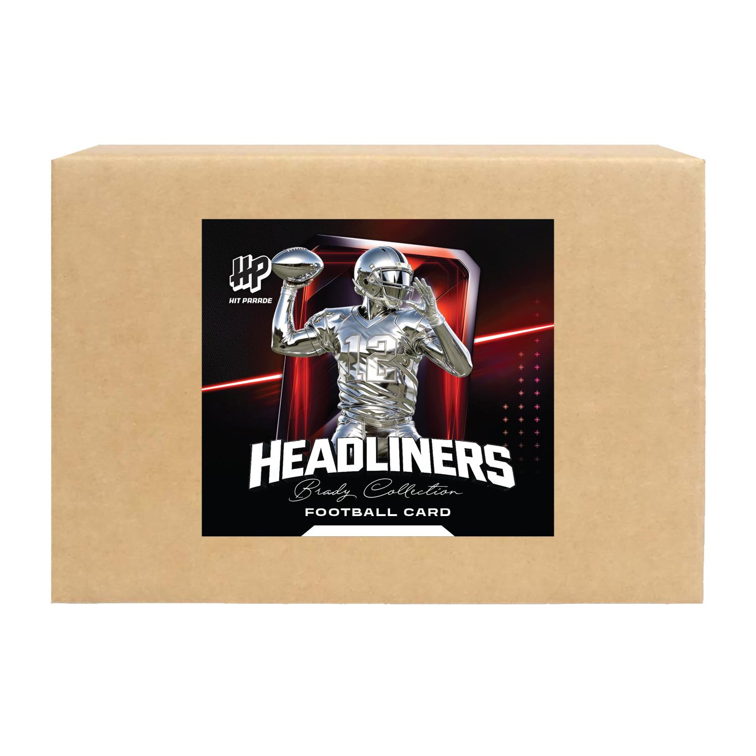 2026 Hit Parade Football Headliners Brady Collection - Series 1