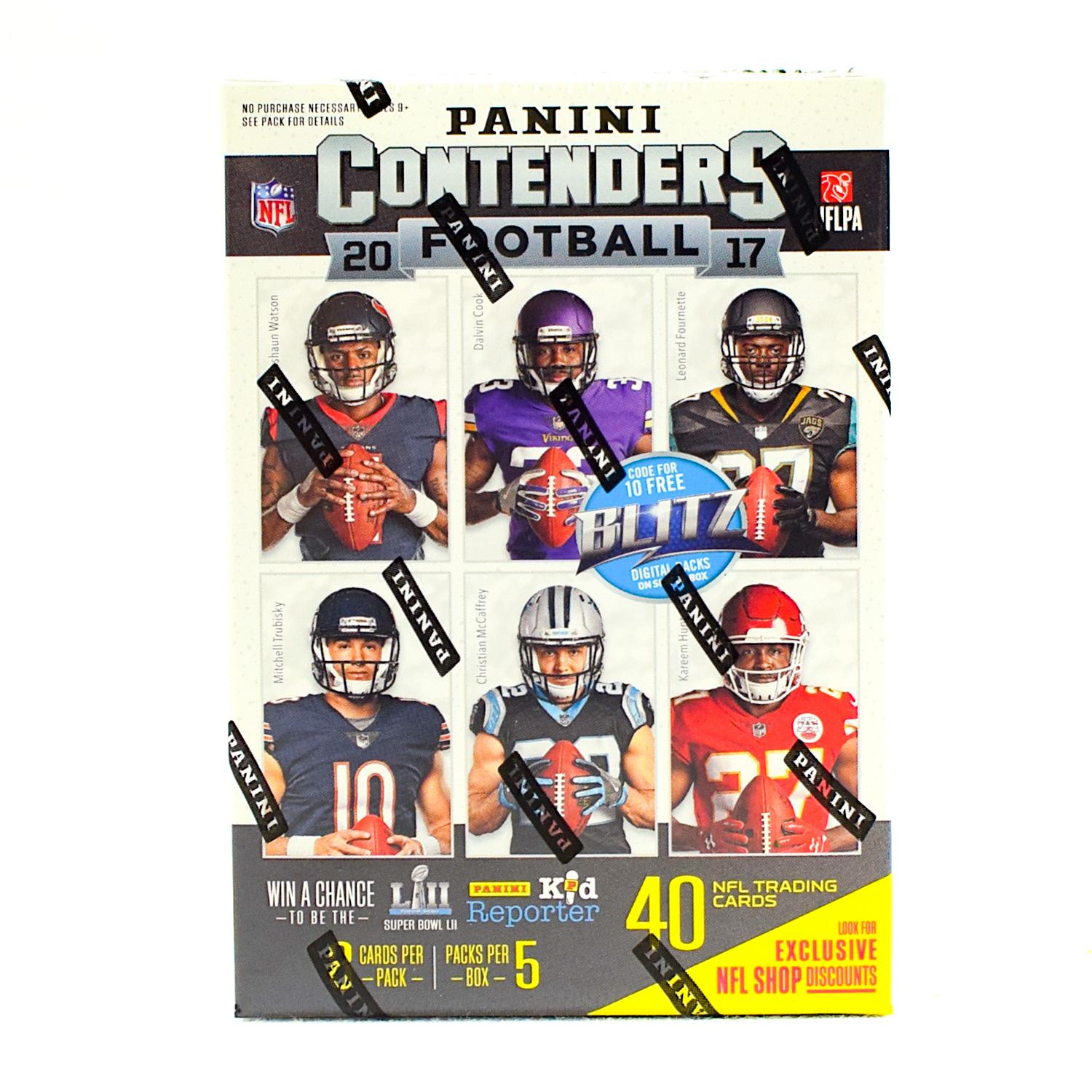 2018 Panini Contenders Football 5-Pack Blaster Box