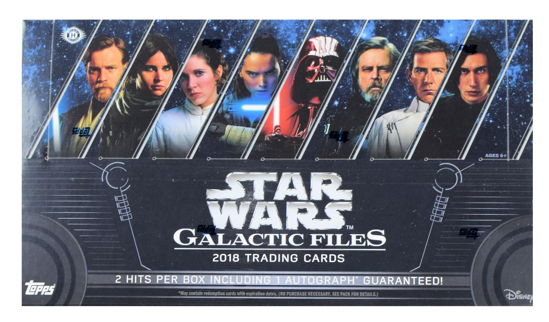 Star Wars Galactic Files Hobby Box (Topps 2018) | DA Card World