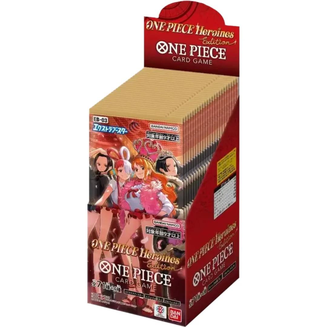 ONE PIECE Heroines Edition 未開封BOX テープ付き One Piece Extra Booster Heroines Booster Box (Japanese) | DA Card