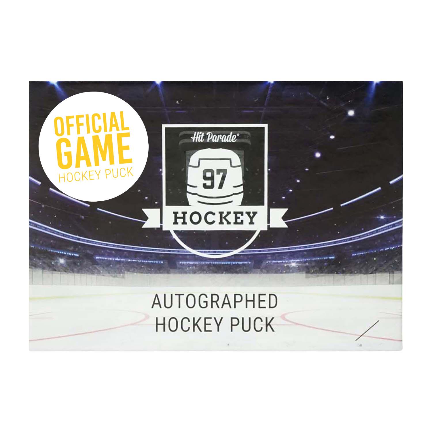 2023/24 Hit Parade Autographed Hockey Game Puck Edition Series 8 