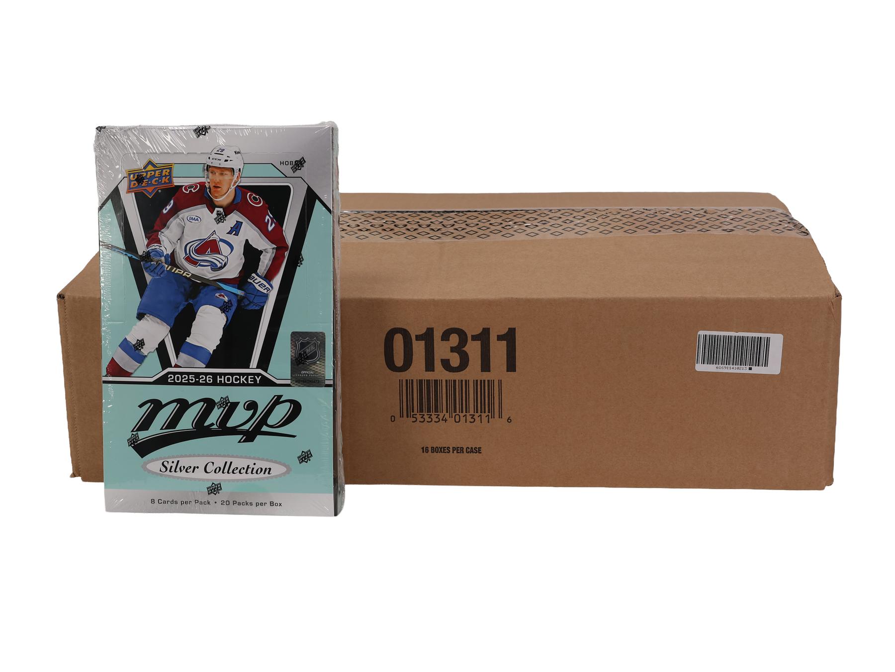 2025/26 Upper Deck MVP Silver Collection CDD Hockey Hobby 16-Box
