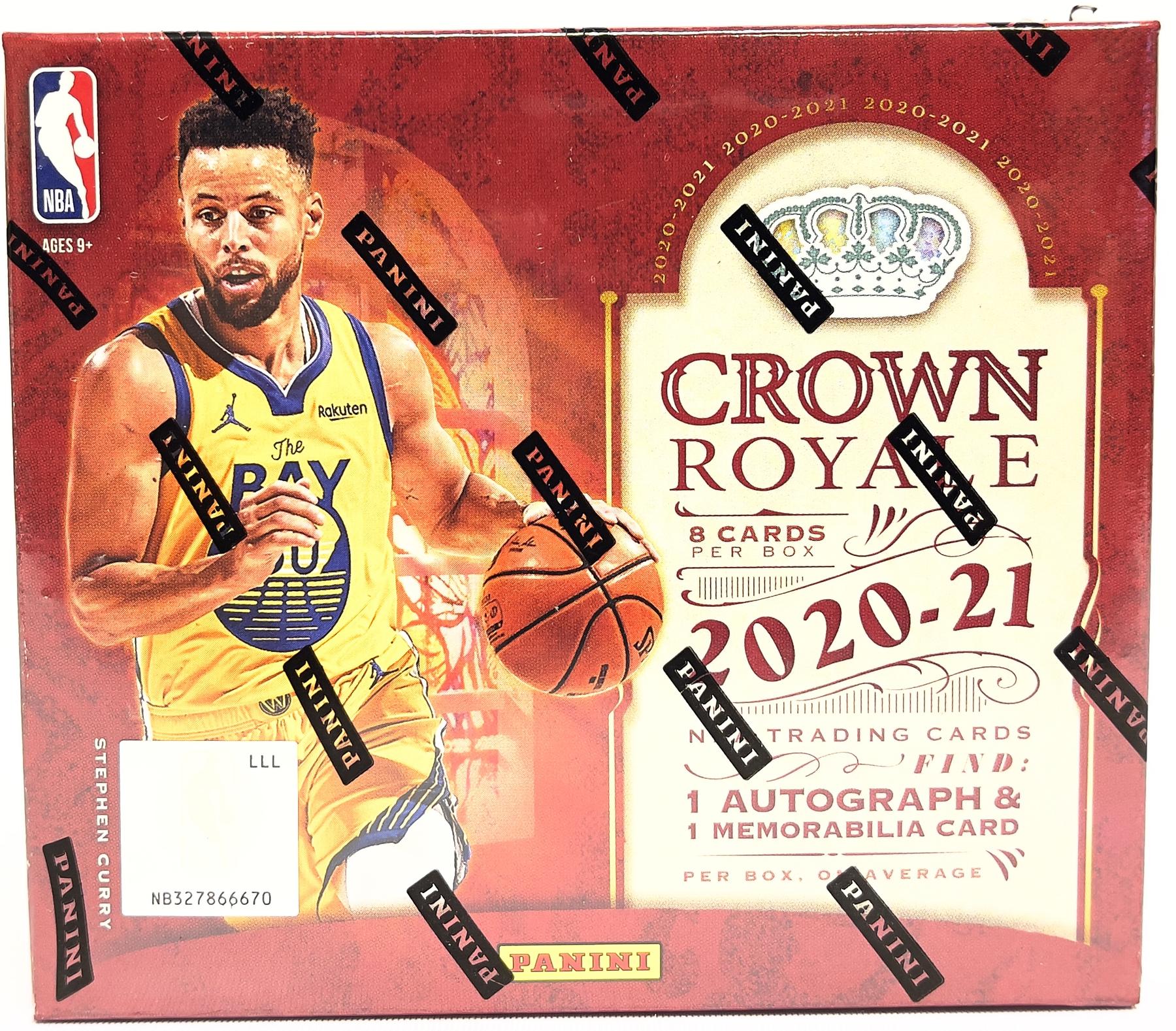 2019/20 Panini Crown Royale Basketball Factory Sealed Hobby Box 