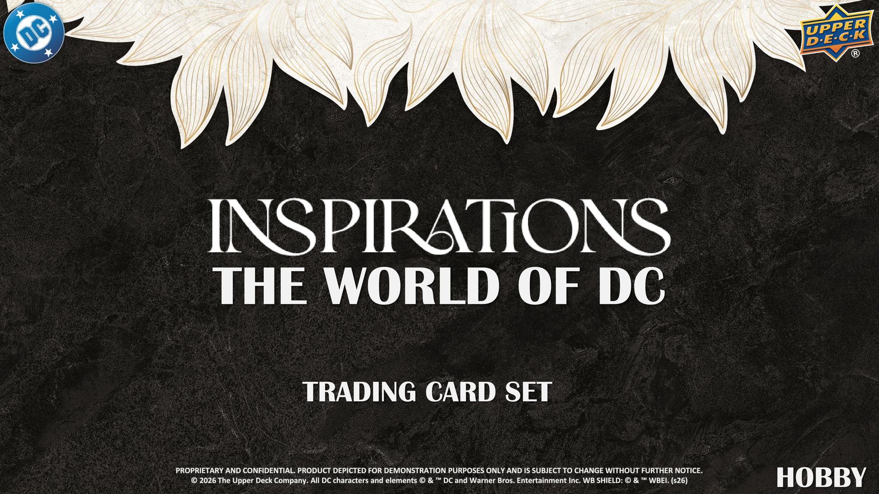 2025 Upper Deck Inspirations The World of DC Hobby 10-Box Case