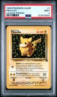 Image for 1999 Pokemon League Promo Pikachu #1 PSA 9