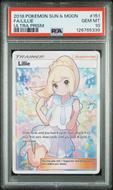 Image for 2018 Pokemon Ultra Prism Lillie Full Art 151/156 PSA 10