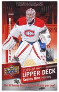 Image for 2015/16 Upper Deck Series 1 Hockey Hobby Box