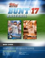 Image for 2017 Topps BUNT Baseball Hobby Box