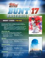 Image for 2017 Topps BUNT Baseball Hobby Box