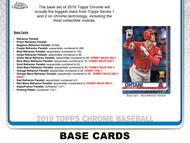 Image for 2019 Topps Chrome Baseball Hobby Box