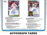 Image for 2019 Topps Chrome Baseball Hobby Box