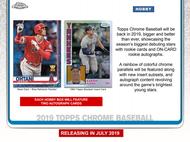 Image for 2019 Topps Chrome Baseball Hobby Box