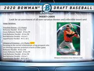 Image for 2020 Bowman Draft Baseball Hobby Jumbo Box (Reed Buy)