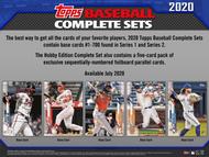 Image for 2020 Topps Montgomery Club Factory Set Baseball (Box) Case (12 Sets)