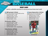 Image for 2020 Topps Chrome Baseball Hobby Jumbo Box
