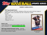 Image for 2020 Topps Update Series Baseball Hobby Jumbo Box
