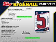 Image for 2020 Topps Update Series Baseball Hobby Jumbo Box