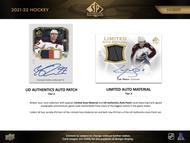 Image for 2021/22 Upper Deck SP Authentic Hockey Hobby Box