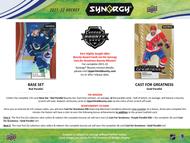 Image for 2021/22 Upper Deck Synergy Hockey Hobby Box (Reed Buy)
