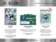 Image for 2022/23 Upper Deck Allure Hockey Hobby 18-Box Case