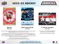 Image for 2022/23 Upper Deck Credentials Hockey Hobby Box