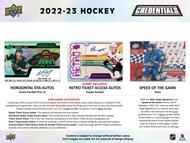 Image for 2022/23 Upper Deck Credentials Hockey Hobby Box