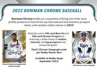 Image for 2022 Bowman Chrome Baseball Hobby Box