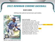 Image for 2022 Bowman Chrome Baseball Hobby Box