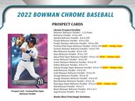 Image for 2022 Bowman Chrome Baseball Hobby Box