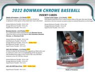 Image for 2022 Bowman Chrome Baseball Hobby Box