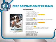 Image for 2022 Bowman Draft Baseball Hobby Jumbo Box