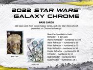 Image for Star Wars Chrome Galaxy Hobby Box (Topps 2022)