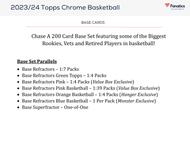 Image for 2023/24 Topps Chrome Basketball Monster Box