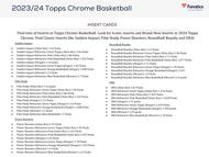 Image for 2023/24 Topps Chrome Basketball Monster Box