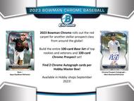 Image for 2023 Bowman Chrome Baseball Hobby Box