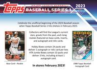 Image for 2023 Topps Series 1 Baseball Hobby Box