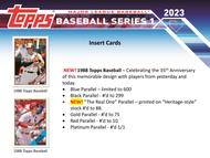 Image for 2023 Topps Series 1 Baseball Hobby Box