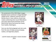 Image for 2023 Topps Update Series Baseball Blaster 40-Box Case
