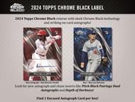 2024 TOPPS CHROME BLACK BASEBALL HOBBY BOX | eBay