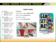 Image for 2024 Topps Chrome Tennis Hobby Box