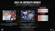 Image for 2025/26 Upper Deck Artifacts Hockey Hobby Box