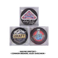 Image for 2025/26 Hit Parade Autographed Hockey Puck Series 1 Hobby Box - Three Stars Edition