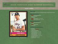 Image for 2025 Topps Heritage High Number Baseball Hobby Box