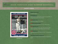 Image for 2025 Topps Heritage High Number Baseball Hobby Box