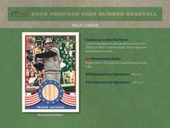 Image for 2025 Topps Heritage High Number Baseball Hobby Box