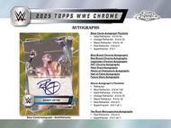 Image for 2025 Topps Chrome WWE Wrestling Mega Box